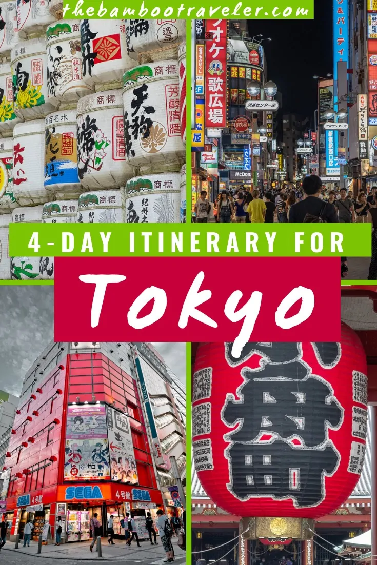 Tokyo Itinerary: How to Spend 4 Perfect Days in Tokyo - The Bamboo Traveler