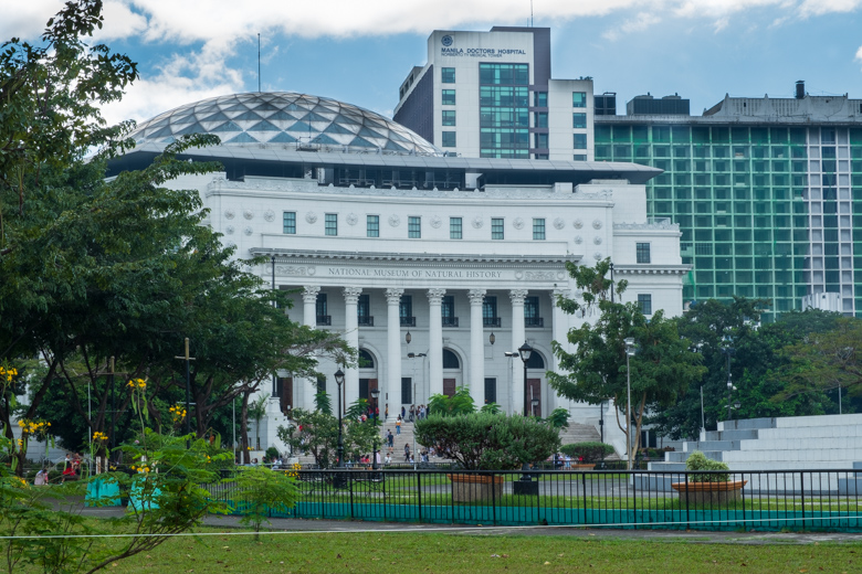 Museum of Natural History in Rizal Park in Manila