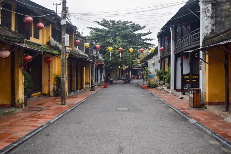 A Street in Old Town in Hoi An Itinerary
