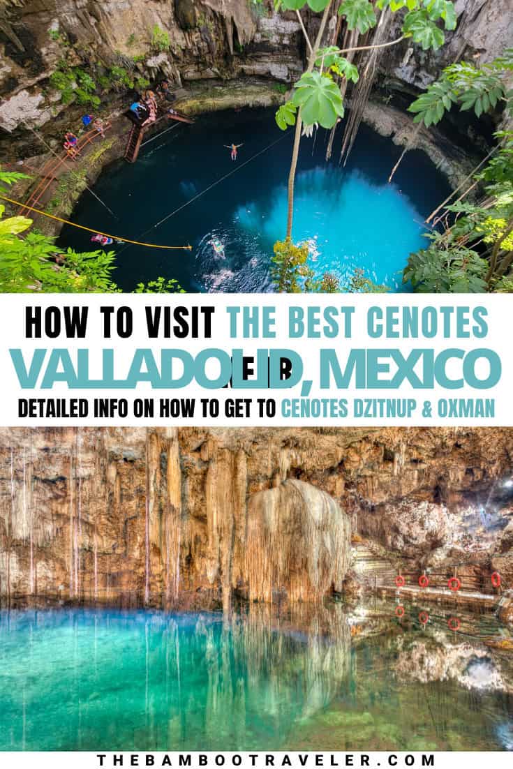 Cenote Dzitnup and Cenote Oxman