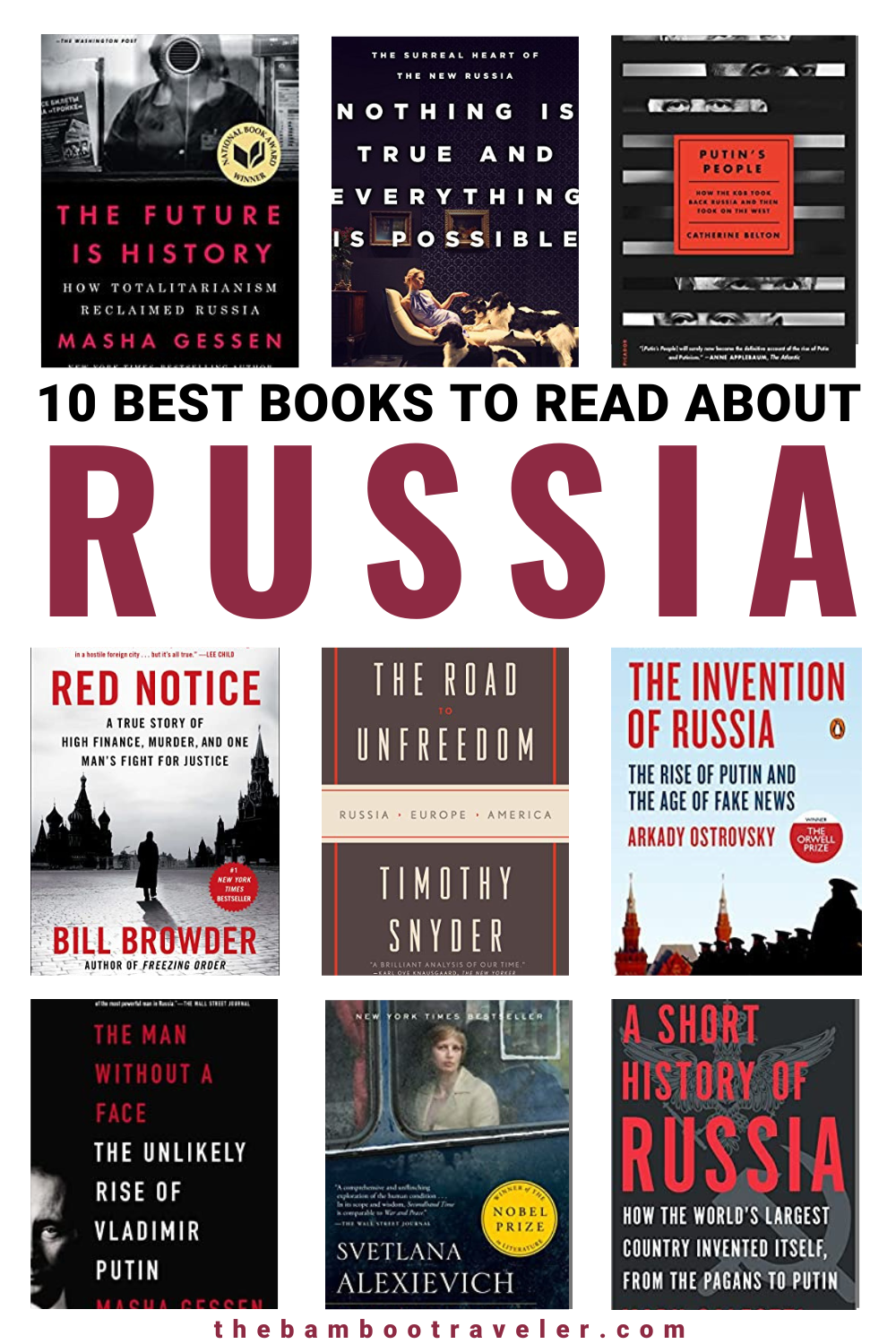 10 best books about Russia